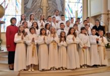 Proslava sakramenta Prve svete pričesti