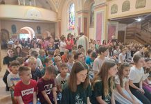 Misa zahvalnica za kraj nastavne godine