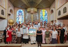 Oproštaj od vlč. Marija Cimbala